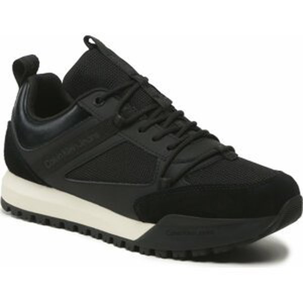 Sneakersy Calvin Klein Jeans Toothy Runner Low Laceup Mix YM0YM00710 Black/Bright White BEH