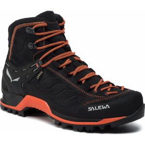 Trekingová obuv Salewa Mtn Trainer Mid Gtx GORE-TEX 63458-0985 Asphalt/Fluo Orange