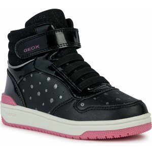 Sneakersy Geox J Washiba Girl J36HXA 004AS C0922 M Black/Fuchsia