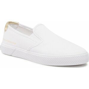 Tenisky Tommy Hilfiger Essential Slip-On Sneaker FW0FW06956 White YBS