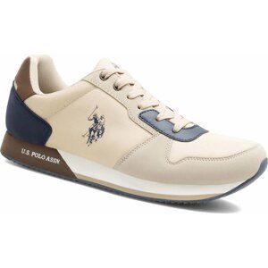 Sneakersy U.S. Polo Assn. NOBIL011M/CNH1 Béžová