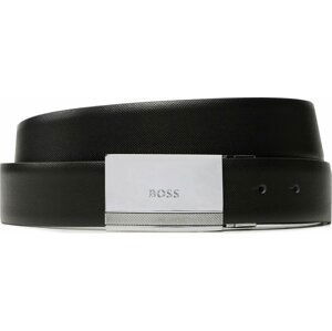 Pánský pásek Boss Granty 50486958 Black 1