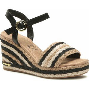 Espadrilky Wrangler Cohimbra Flag WL31530A Black 062