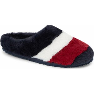 Bačkory Tommy Hilfiger Flag Fur Home Slipper FW0FW07432 Rwb 0GY