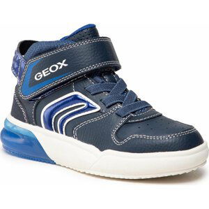 Kotníková obuv Geox J Grayjay B. A J169YA 0BU11 C4226 D Navy/Royal