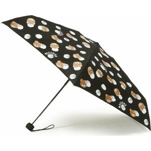 Deštník MOSCHINO Supermini A 8202 Černá