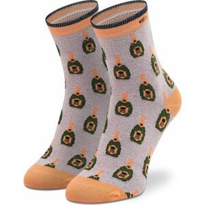 Dámské klasické ponožky Cabaïa Aline & Fluvio SOKFW2122 Růžová