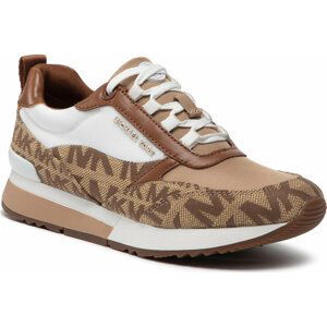 Sneakersy MICHAEL Michael Kors Allie Stride Trainer 43T2ALFS1Y Beige/Ebony