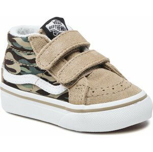 Sneakersy Vans Td Sk8-Mid Reissue V VN00018WBH11 Light Brown/Multi