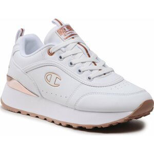 Sneakersy Champion Rr Champ Platform Element S11570-CHA-WW001 Wht/Rose Gold