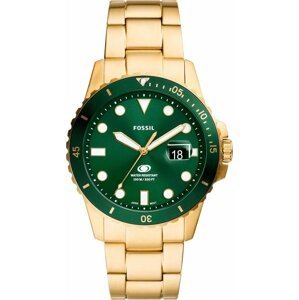 Hodinky Fossil Blue FS6030 Green/Gold
