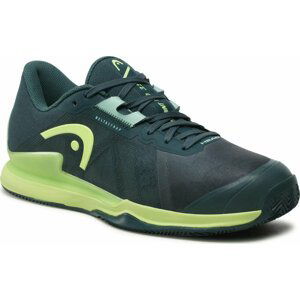 Boty Head Sprint Pro 3.5 Clay 273143 Forest Green/Light Green 065