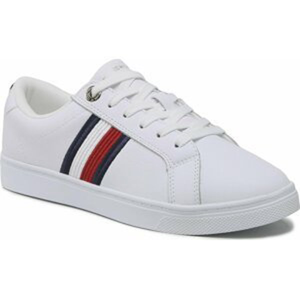 Sneakersy Tommy Hilfiger Essential Stripes Sneaker FW0FW06903 White YBR