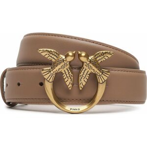 Dámský pásek Pinko Love Berry H3 Belt AL 23-24 PLT01 100125 A0F1 Beige D01Q