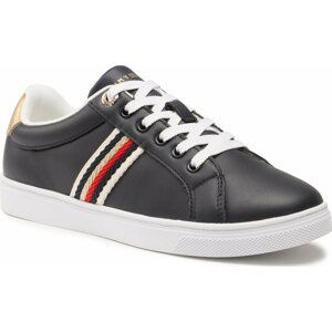 Sneakersy Tommy Hilfiger Corporate Webbing Sneaker FW0FW07117 Space Blue DW6