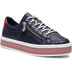 Sneakersy Rieker L89C1-14 Blue