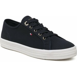 Tenisky Tommy Hilfiger Essential Vulcanized Sneaker FW0FW07119 Space Blue DW6