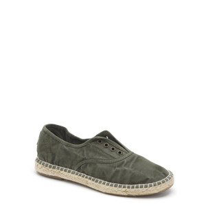 Khaki ekologické espadrilové tenisky Natural World Velikost: 36