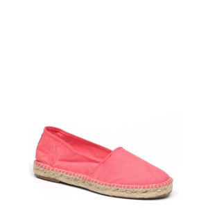 Červené ekologické espadrilky Natural World Velikost: 36