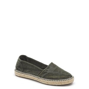 Khaki ekologické espadrilky Natural World Velikost: 36