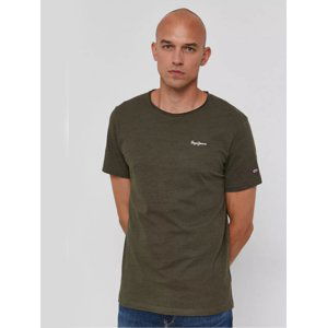 Pepe Jeans pánské zelené tričko Paul - S (736)