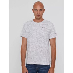 Pepe Jeans pánské bílé tričko Paul - L (800)
