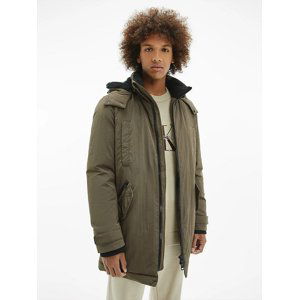 Calvin Klein pánská khaki parka - XL (LBL)