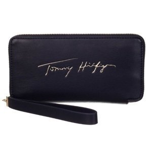 Tommy Hilfiger dámská černá peněženka Iconic - OS (BDS)