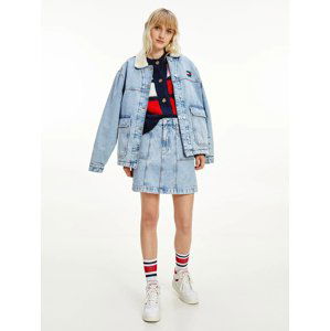 Tommy Jeans dámská džínová bunda - XS (1AB)