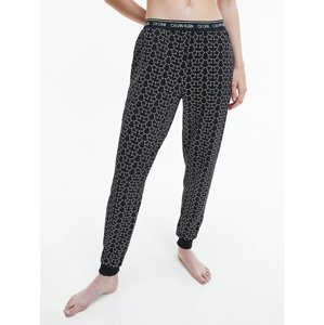 Calvin Klein dámské černé pyžamové kalhoty