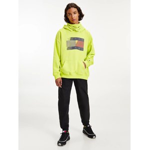 Tommy Jeans pánská neonová mikina REFLECTIVE - XL (LSE)