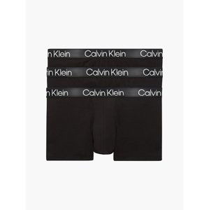 Calvin Klein pánské černé boxerky 3 pack - XL (7V1)