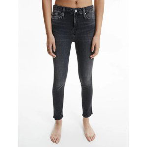 Calvin Klein dámské tmavě šedé džíny - 26/NI (1BY)