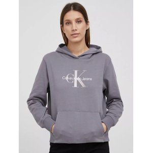 Calvin Klein dámská šedá mikina - M (PTP)