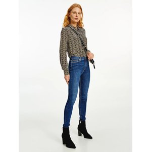 Tommy Hilfiger dámské modré ultra skinny džíny HARLEM - 25/30 (1BS)