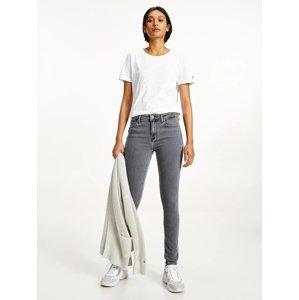 Tommy Hilfiger dámské šedé skinny džíny - 30/30 (1CF)