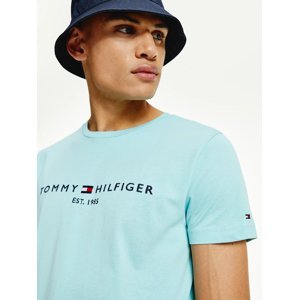 Tommy Hilfiger pánské mintové triko Logo - XL (CSR)