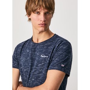 Pepe jeans žíhané modré tričko Paul - S (595)