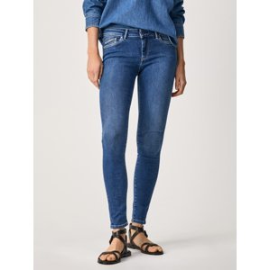 Pepe Jeans dámské modré džíny Pixie - 30/32 (0)
