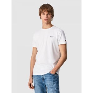 Pepe Jeans pánské bílé tričko Basic - M (800)