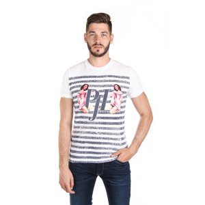 Pepe Jeans pánské bílé tričko Jack - S (800)