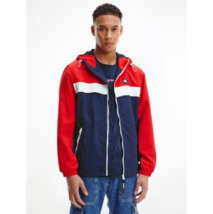 Tommy Jeans pánská bunda CHICAGO COLORBLOCK - S (C87)