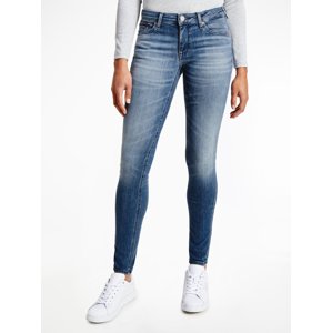 Tommy Jeans dámské tmavě modré džíny SOPHIE  - 29/30 (1BK)