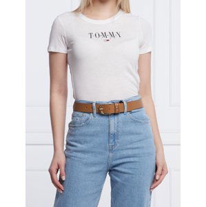 Tommy Jeans dámské bílé tričko - M (YBR)