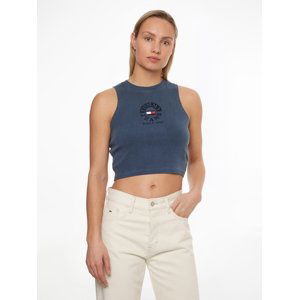 Tommy Jeans dámský modrý top - XS (C87)