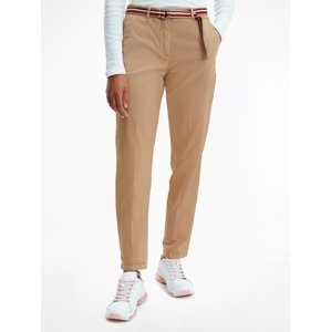 Tommy Hilfiger dámské béžové CHINO kalhoty - 38/R (AEG)