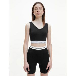 Calvin Klein dámský černý cropped top