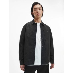 Calvin Klein pánská černá košilová bunda - XXL (BEH)