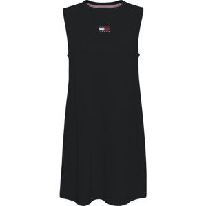 Tommy Jeans dámské černé šaty - XL (BDS)