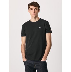 Pepe Jeans pánské černé tričko Basic - XL (999)